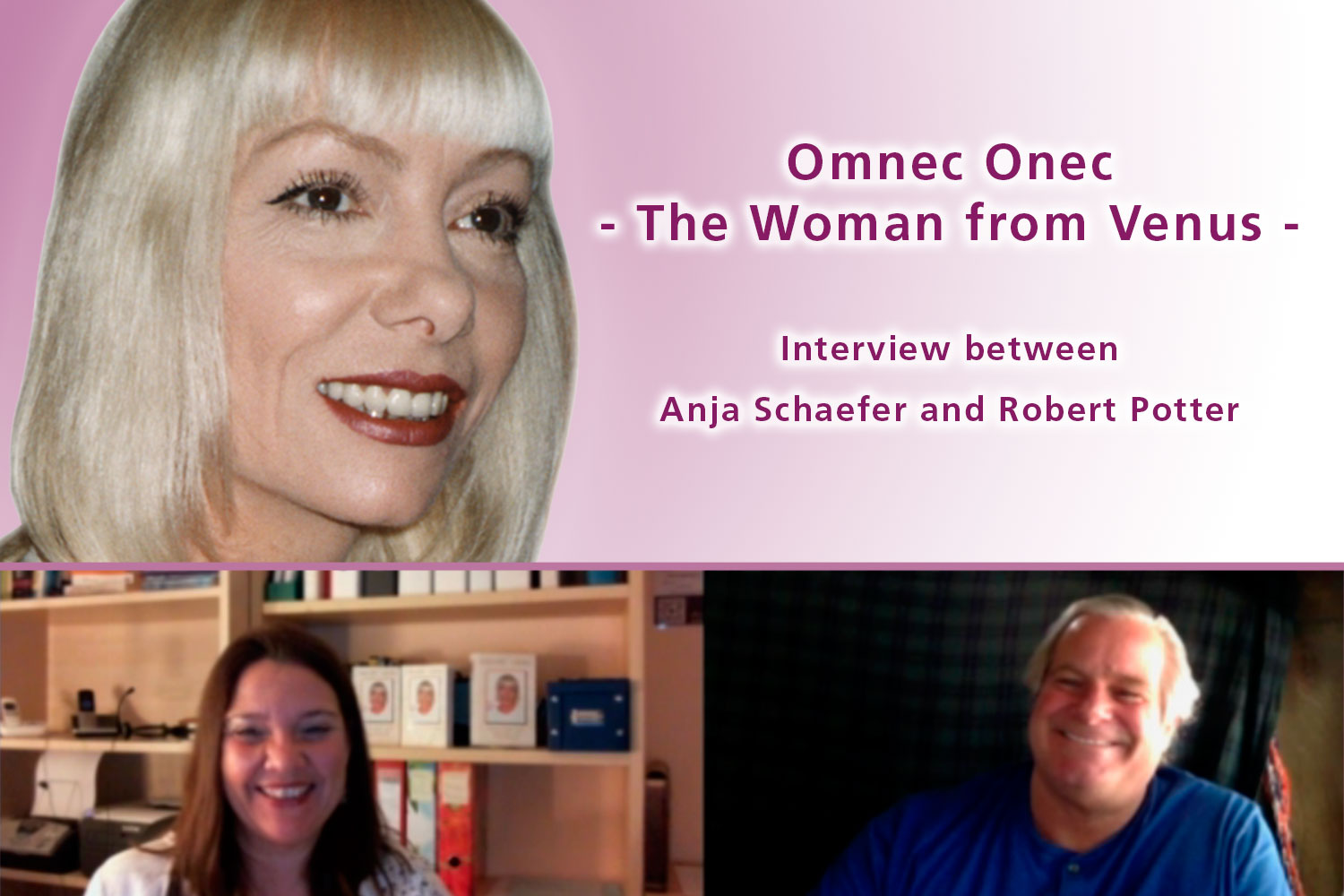Interview zwischen <b>Robert Potter</b> und Anja Schäfer über Omnec Onec (Englisch) <b>...</b> - PR-Interview