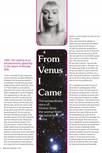 Article From Venus I Came